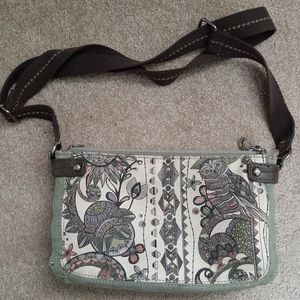 Sakroots Sak Roots Owl Purse Handbag VGUC